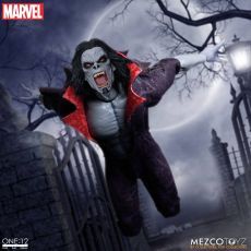 Marvel Universe Light-Up Akční Figure 1/12 Morbius 17 cm Mezco Toys