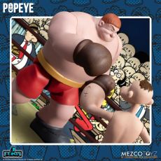 Popeye 5 Points Deluxe Figure Set Popeye & Oxheart 9 cm Mezco Toys