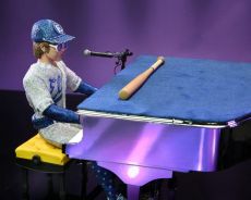 Elton John Clothed Akční Figure Live in '75 Deluxe Set 20 cm NECA