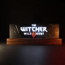 The Witcher LED-Light Wild Hunt Logo 22 cm Neamedia Icons