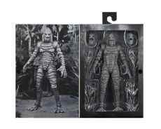 Universal Monsters Akční Figure Ultimate Creature from the Black Lagoon (B&W) 18 cm NECA