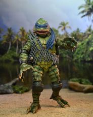 Universal Monsters x Teenage Mutant Ninja Turtles Scale Akční Figure Leonardo as the Creature 18 cm NECA