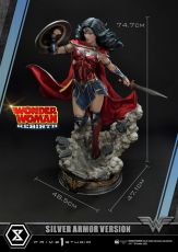 DC Comics Soška 1/3 Wonder Woman Rebirth Silver Armor Verze 75 cm Prime 1 Studio