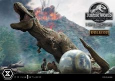 Jurassic World: Fallen Kingdom Soška 1/15 T-Rex & Carnotaurus Deluxe Verze 90 cm Prime 1 Studio