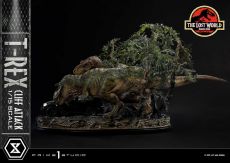 Jurassic World: The Lost World Soška 1/15 T-Rex Cliff Attack Bonus Verze 53 cm Prime 1 Studio