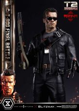 Terminator 2 Museum Masterline Series Soška 1/3 T-800 Final Battle Deluxe Bonus Verze 75 cm Prime 1 Studio