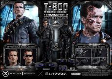Terminator 2 Platimum Masterline Series Soška 1/3 T-800 Cyberdyne Shootout 74 cm Prime 1 Studio