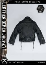 Terminator Leather Biker Bunda for 1/2 T-800 Sochy Prime 1 Studio