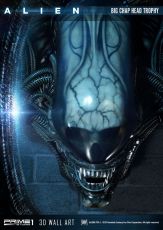 Alien 3D Nástěnná Dekorace Art Big Chap Head Trophy 58 cm Prime 1 Studio
