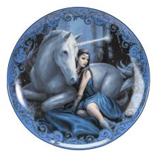 Anne Stokes Talíře 4-Pack Unicorn and Maiden Pacific Trading