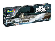 Das Boot Model Kit Dárkový Set 1/144 U-Boot U96 Typ VII C 40th Anniversary 46 cm Revell