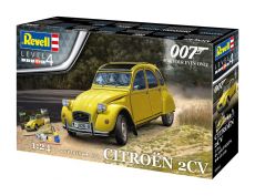 James Bond Model Kit Dárkový Set 1/24 Citroen 2 CV (For Your Eyes Only) Revell