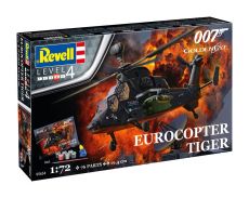 James Bond Model Kit Dárkový Set 1/72 Eurocopter Tiger (GoldenEye) Revell
