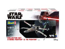 Star Wars Model Kit Dárkový Set 1/57 X-Wing Fighter & 1/65 TIE Fighter Revell