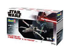 Star Wars Model Kit Dárkový Set 1/57 X-Wing Fighter & 1/65 TIE Fighter Revell