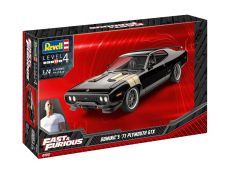The Fast & Furious Model Kit Dominic's 1971 Plymouth GTX Revell