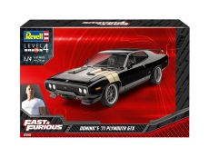 The Fast & Furious Model Kit Dominic's 1971 Plymouth GTX Revell