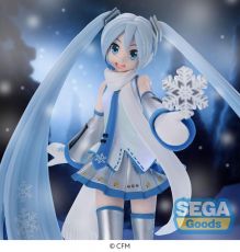 Hatsune Miku Luminasta PVC Soška Snow Miku Sky Town Ver. 22 cm Sega