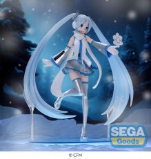 Hatsune Miku Luminasta PVC Soška Snow Miku Sky Town Ver. 22 cm Sega