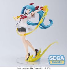 Hatsune Miku: Project DIVA MEGA 39's Figurizm Luminasta PVC Soška Hatsune Miku Shiny T.R. 22 cm Sega