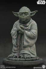 Star Wars Životní Velikost Bronze Soška Yoda 79 cm Sideshow Collectibles