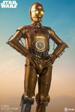 Star Wars Životní Velikost Soška C-3PO 188 cm Sideshow Collectibles