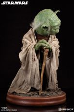 Star Wars Životní Velikost Soška Yoda 81 cm Sideshow Collectibles
