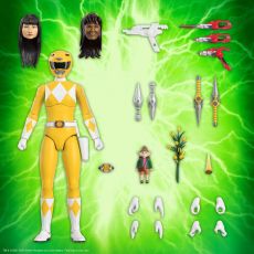 Mighty Morphin Power Rangers Ultimates Akční Figure Yellow Ranger 18 cm Super7