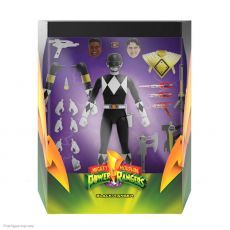 Mighty Morphin Power Rangers Ultimates Akční Figure Black Ranger 18 cm Super7