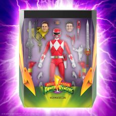 Mighty Morphin Power Rangers Ultimates Akční Figure Red Ranger 18 cm Super7