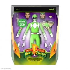 Power Rangers Ultimates Akční Figure Green Ranger (Glow) 18 cm Super7