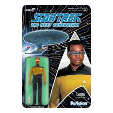 Star Trek: The Next Generation ReAction Akční Figure Wave 2 Lt. Commander La Forge 10 cm Super7