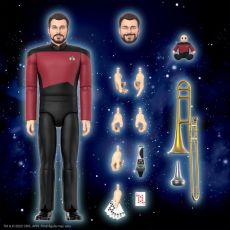 Star Trek: The Next Generation Ultimates Akční Figure Commander Riker 18 cm Super7