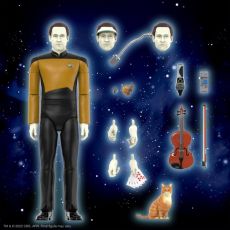 Star Trek: The Next Generation Ultimates Akční Figure Lieutenant Commander Data 18 cm Super7