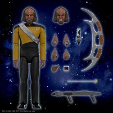 Star Trek: The Next Generation Ultimates Akční Figure Worf 18 cm Super7