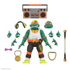 Teenage Mutant Ninja Turtles Ultimates Akční Figure Rappin' Mike 18 cm Super7