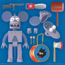 The Simpsonovi Ultimates Akční Figure Robot Itchy 18 cm Super7