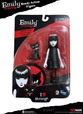 Emily the Strange Akční Figure Bendy Emily & Mystery Kitty 25 cm Toynami