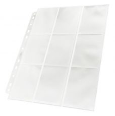 Ultimate Guard 18-Pocket Pages Side-Loading White (50)