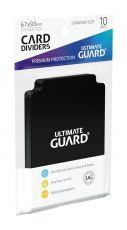 Ultimate Guard Card Dividers Standard Velikost Black (10)