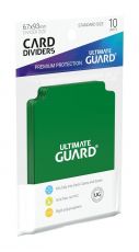 Ultimate Guard Card Dividers Standard Velikost Green (10)