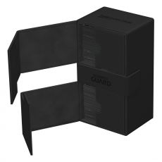 Ultimate Guard Twin Flip`n`Tray 200+ XenoSkin Monocolor Black