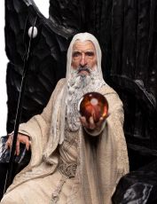 The Lord of the Rings Soška 1/6 Saruman the White on Throne 110 cm Weta Workshop
