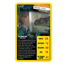 Jurassic Park Card Game Top Trumps Quiz Německá Verze Winning Moves