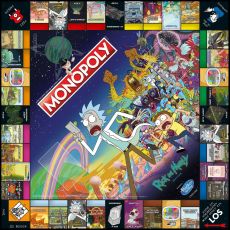 Rick and Morty Board Game Monopoly Německá Verze Winning Moves