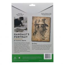 The Hobbit Art Print Portrait of Gandalf the Grey 21 x 28 cm Weta Workshop