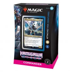 Magic the Gathering Kamigawa: Neon Dynasty Commander Decks Display (4) Francouzská Wizards of the Coast