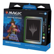 Magic the Gathering Univers infinis: Doctor Who Commander Decks Display (4) Francouzská Wizards of the Coast