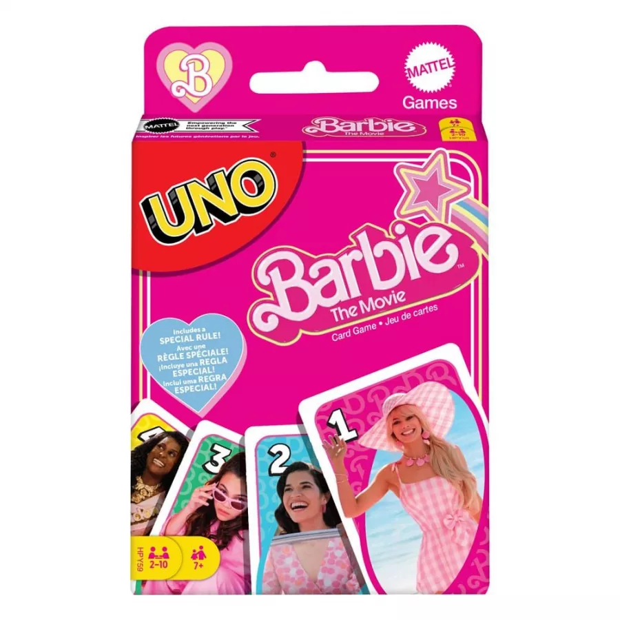 Barbie The Movie UNO Card Game Mattel