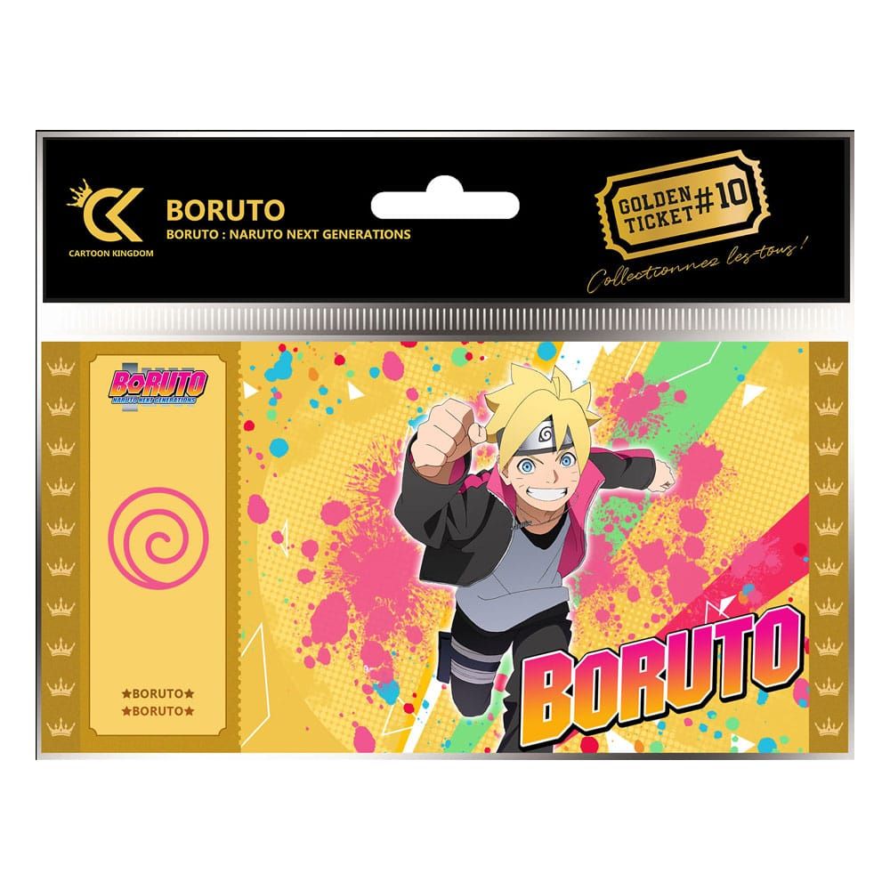 Boruto: Naruto Next Generation Golden Ticket #10 Boruto Case (10) Cartoon Kingdom
